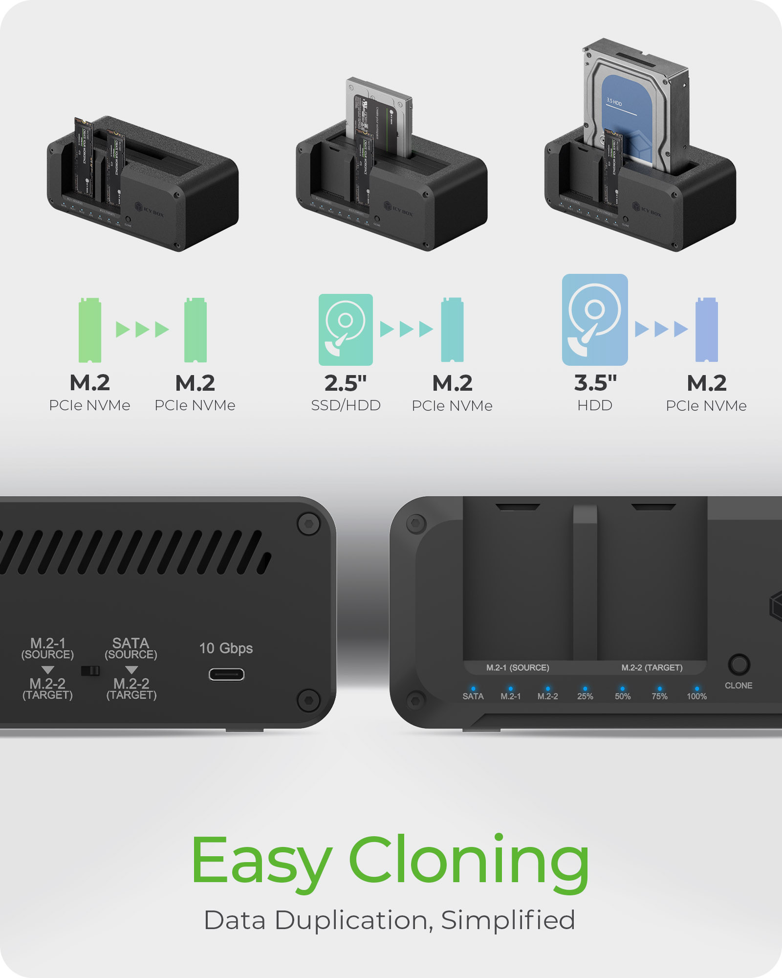 IB-2924MSCL-C31 | ICY BOX - Create Your Workspace