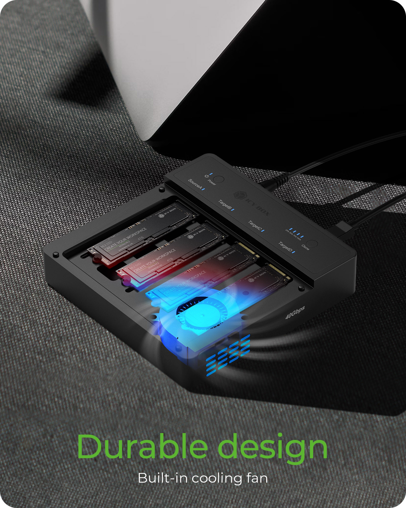 IB-4013MCL-C4 | ICY BOX - Create Your Workspace